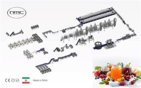 سازنده ماشین آلت خط تولید و بسته بندی آبمیوه و نکتار میوه