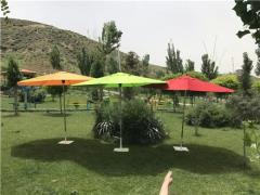 فروش چتر استیل ویلایی باغی برای مبلمان باغی