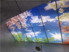 کاغذ دیواری ، سقف و دیوار کاذب , کناف ، آسمان مجازی کاذب ، آسمان مجازی ، پوستر سه بعدی decoding=