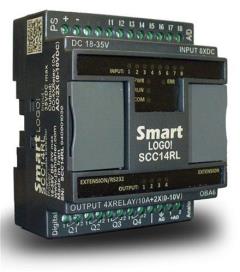 Smart LOGO SCC14RL پی ال سی لوگو با ولتاژ 24