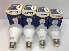 فروش لامپ حبابی و استوانه کم مصرف برند ZFR زد اف