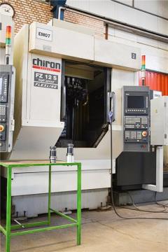 فرز CNC شیرون Chiron پنج محور