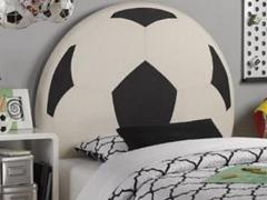 تخت خواب فانتزی پسرانه با طرح توپ فوتبال برند