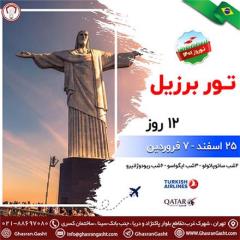 تور برزیل (  ریودوژانیرو )  با پرواز ترکیش اقامت در هتل 4