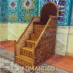 منبر چوبی مسجد ، حسینیه ، هیأت و اماکن