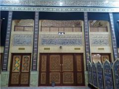 ساخت و فروش درب چوبی سنتی مسجد و اماکن