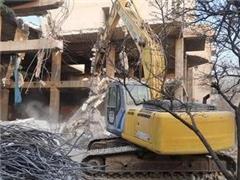 پیمانکاری تخریب و خاکبرداری ساختمان