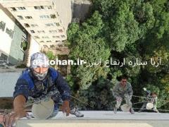 هزینه رنگ کردن نمای ساختمان در تهران