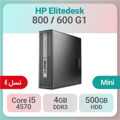 مینی کیس استوک اچ پی HP EliteDesk G1 800 – Cpu i5 - نسل