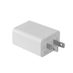 آداپتور 5 ولت 1 آمپر سفید مربعی USB _