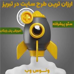 طراحی سایت در تبریز و سئو سایت در تبریز ونوس وب 40%