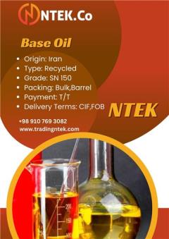 فروش و صادرات انواع روغن پایه(Base Oil)