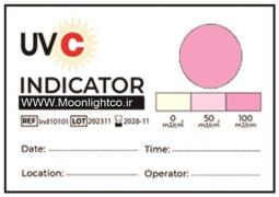 تستر اندیکاتور نور فرابنفش UVC /بسته 100 عددی decoding=