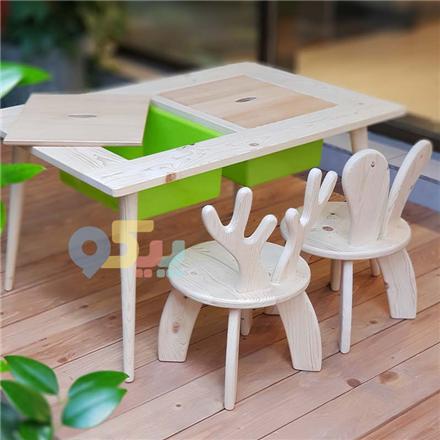 میز و صندلی چوبی کودک  پیکوتویز