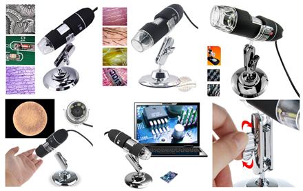 فروش ذره بین دیجیتال USB دوربین LED بزرگنمایی 1000x
