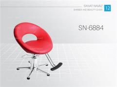 صندلی کپ آرایشگاه پدالی sn-6884