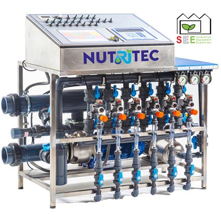 فروش تجهیزات آبیاری هایدروپونیک NUTRITEC از شرکت RITEC اسپانیا تجهیزات گلخانه