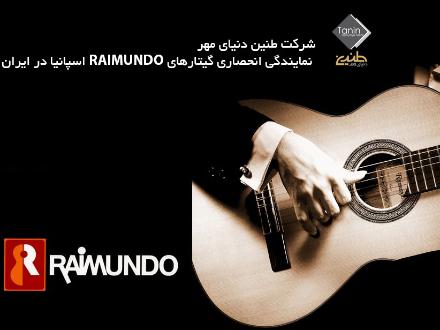 طنین دنیای مهر نمایندگی انحصاری گیتار ریموندو  Raimundo ، خرید و فروش گیتار