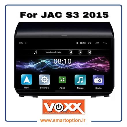 مانیتور فابریک اندروید Voxx جک اس 3 - JAC S3