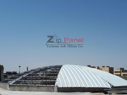 پوشش سقف شفاف نورگیر ، جایگزین سقف های پلی کربنات