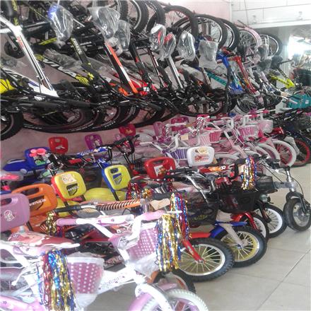 فروش انواع دوچرخه حرفه ایی , معمولی , کودک , نوجوان بانوان