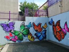 انجام نقاشی دیواری مدارس و کافه