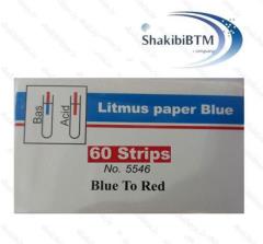 کاغذ تورنسل لیتموس Litmus آبی 60 تایی