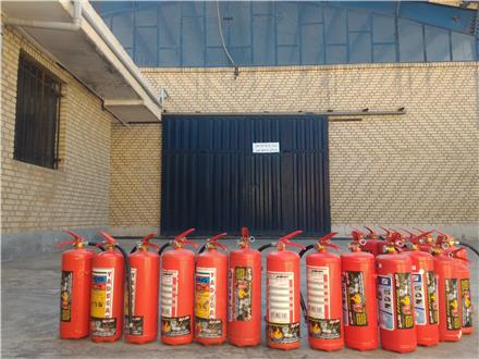 شارژ و فروش کپسولهای آتش نشانی