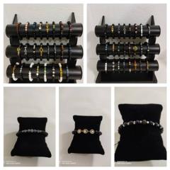 فروش عمده دستبند , گردنبند سنگ اونیکس