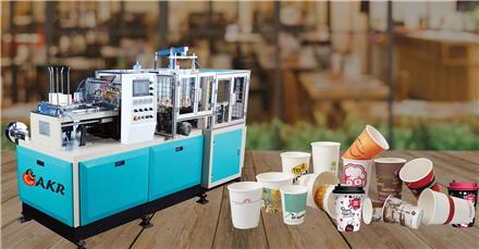 فروش انواع دستگاه تولید لیوان کاغذی
