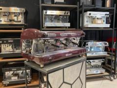 فروش دستگاه قهوه اسپرسو ساز مولتی بویلر سن رمو ورونا TCS سه گروپ کارکرده دست