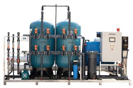 طراحی تولید دستگاه های تصفیه آب صنعتی , فروش آب شیرین کن