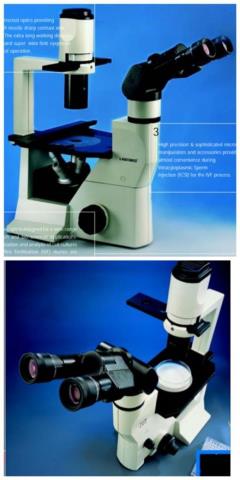 میکروسکوپ دو چشمی اینورت فلورسنت مدل