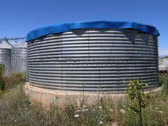 ساخت مخازن آب شرکت پارس ترک سیلو
