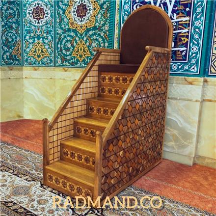 منبر چوبی مسجد ، حسینیه ، هیأت و اماکن مذهبی