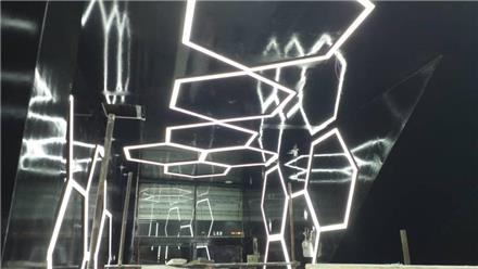 اجرای نورپردازی ساخت چراغ آویز و لوستر مدرن