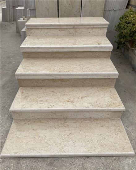 سنگ پله مرمریت صلصالی سنگ ساختمانی (فرشی/پلاک)