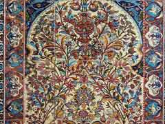 مهرنیا سرام تولید خشت سرامیکی ، نقاشی با لعاب روی کاشی بیسکویت