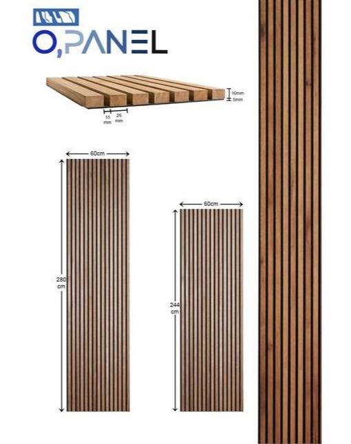 پانلهای آکوستیک ترمووال و دیوارپوش چوبی اوپانل