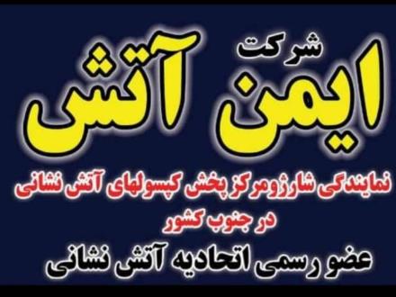 شارژ و فروش کپسول های اتش نشانی در شیراز