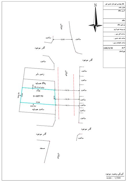 نقشه برداری خمینی شهر و اصفهان