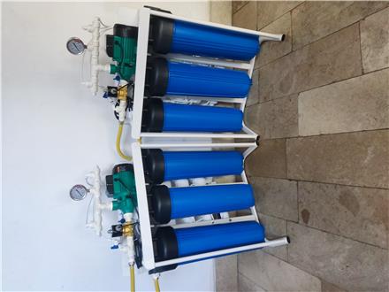 دستگاه تصفیه آب نیمه صنعتی 800 و 400 گالن