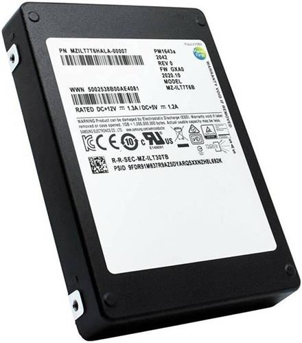 هارد اس اس دی samsung pm1643a 7.68tb