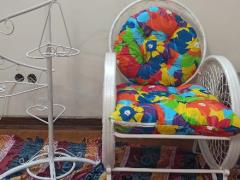 صندلی باغی در قم | مبلمان فضای باز با رنگ ضدآب