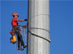 تعمیرات/ برج نوری/ میله پرچم/کار در ارتفاع