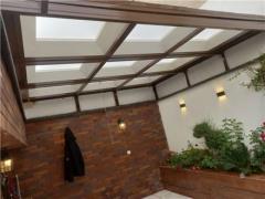 پوشش سقف و پاسیو پارکینگ نورگیر