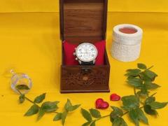 جعبه چوبی ساعت کادویی مدل