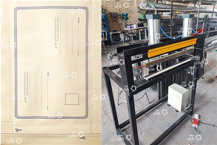 دستگاه تولید پاکت پستی پرس و دوخت پاکت پست پنوماتیک