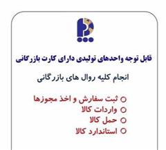 انجام کلیه روال های بازرگانی