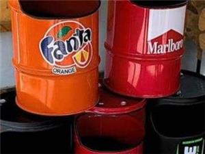 سطل زباله فلزی بالوگو و رنگ دلخواه